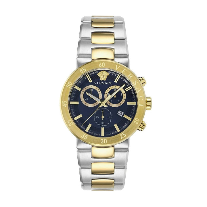 Versace Urban Mystique Chronograph 43mm Stainless Steel Band