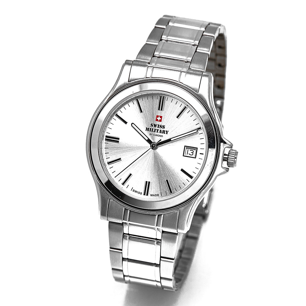 Quartz Hands 3-Hand 39mm Stainless Steel Band